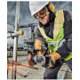 Шліфмашина кутова акумуляторна безщіткова DeWALT, 18 B XR Li-ion, d = 125 мм, 9000 об/хв, вага 1.74 кг, валіза, 2 акумулятора, 18 В 5 А/год, зарядний пристрій