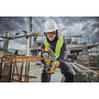 Шліфмашина кутова акумуляторна безщіткова DeWALT, 18 B XR Li-ion, 125 мм, 9000 об/хв, вага 1.74 кг, валіза TSTAK, 3 акумулятора, зарядний пристрій