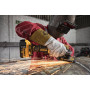Шліфмашина кутова акумуляторна безщіткова DeWALT, 18 B XR Li-ion, 125 мм, 9000 об/хв, вага 1.74 кг, валіза TSTAK, 3 акумулятора, зарядний пристрій
