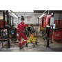 Шліфмашина кутова акумуляторна безщіткова DeWALT, 18 B XR Li-ion, 125 мм, 9000 об/хв, вага 1.74 кг, валіза TSTAK, 3 акумулятора, зарядний пристрій