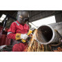 Шліфмашина кутова акумуляторна безщіткова DeWALT, 18 B XR Li-ion, 125 мм, 9000 об/хв, вага 1.74 кг, валіза TSTAK, 3 акумулятора, зарядний пристрій