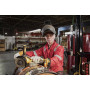 Шліфмашина кутова акумуляторна безщіткова DeWALT, 18 B XR Li-ion, 125 мм, 9000 об/хв, вага 1.74 кг, валіза TSTAK, 3 акумулятора, зарядний пристрій