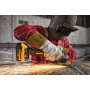 Шліфмашина кутова акумуляторна безщіткова DeWALT, 18 B XR Li-ion, 125 мм, 9000 об/хв, вага 1.74 кг, валіза TSTAK, 3 акумулятора, зарядний пристрій