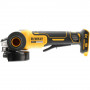 Шліфмашина кутова акумуляторна безщіткова DeWALT, 18 B XR Li-ion, d = 125 мм, 9000 об/хв, вага 1.74 кг, без акумулятору та зарядного пристрою