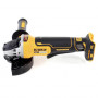 Шліфмашина кутова акумуляторна безщіткова DeWALT, 18 B XR Li-lon, d = 125 мм, 9000 об/хв, вага 1.74 кг, валіза, без акумулятора та зарядного пристою