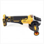 Шліфмашина кутова акумуляторна безщіткова DeWALT, 18 B XR Li-lon, d = 125 мм, 9000 об/хв, вага 1.74 кг, валіза, без акумулятора та зарядного пристою