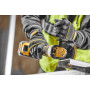 Шліфмашина кутова акумуляторна безщіткова DeWALT, 18 B XR Li-ion FLEXVOLT ADVANTAGE, d = 125 мм, 9000 об/хв, вага 1.81 кг, валіза, без акумуляторів та зарядного пристою,TSAK
