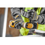 Шліфмашина кутова акумуляторна безщіткова DeWALT, 18 B XR Li-lon 6 А/год, d = 125 мм, 3000-9000 об/хв, вага, 1 акумулятор, зарядний пристрій, валіза TSTAK, 1.85 кг