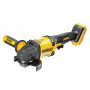 Шліфмашина кутова акумуляторна безщіткова DeWALT, XR FLEXVOLT 54 B, Li-ion, d = 125 мм, 9000 об/хв, вага 2.18 кг, валіза, 2 акумулятори 3 А/год, зарядний пристрій
