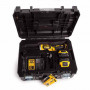 Прямошлифовальна машина безщіткова, DeWALT, 18 В XR Li-ion, 10000-25000 об/хв, цанга 6 мм, вага 1.2 кг, 2 акумулятора, ЗУ