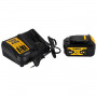 Перфоратор акумуляторний безщітковий DeWALT, SDS-Plus, 18 В, 2.6 Дж, 3 режими, 0-5500 уд/хв, 0-1500 об/хв, валіза, вага 2.88 кг