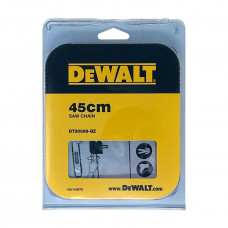 Ланцюг DeWALT, 3/8", 1.3 мм, 62 ланки, довжина ланцюга 18" / 45 см