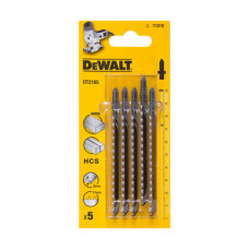 Полотно пильне DeWALT для деревини, пряме, чисте розпилювання, загальна довжина 100 мм, робоча довжина 73 мм, відстань між зубами 2.5 мм, матеріал застосування - деревина, ДСП, МДФ, столярні плити, фанера, пластик, м