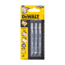 Полотно пильне DeWALT, EXTREME для деревини, чисте, швидке і точне розпилювання і розпилювання, загальна довжина 100 мм, робоча довжина 75 мм, відстань між зубами 2.5 мм, матеріал застосування - ламінат, тверда дерев