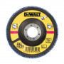 Круг шліфувальний пелюстковий DeWALT, метал, 125 x 22.23 мм, G 80 мкм