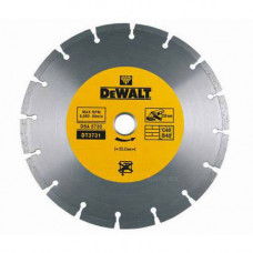 Диск алмазний DeWALT, HIGH PERFORMANCE, будівельні блоки/бруківка/бетон, 125 х 2.2 х 22.2 мм
