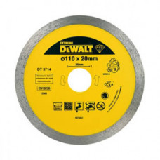 Диск алмазний DeWALT, граніт/мармур/цегла/кахель, 110 х 1.6 х 20 мм для плиткоріза DWC410