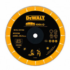 Диск алмазний DeWALT, EXTREME, алюміній/кольорові метали, 355 х 1.6 х 25.4 мм