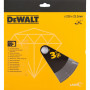 Круг алмазний DeWALT, бетон/цегла/гипрок/граніт, 230 x 2.8 х 22.23 мм