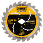Диск пилковий DeWALT, XR FLEXVOLT EXTREME, розмір 190 мм, кількість зубів 24z, геометрія зуба (ATB + R) з ромбовидною посадкою
