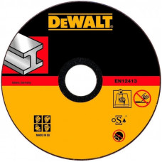 Круг відрізний DeWALT HIGH PERFORMANCE, нержавіюча сталь/листовий метал, 180 х 1.6 х 22.23 мм