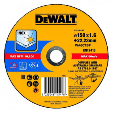 Круг відрізний DeWALT EXTREME, нержавіюча сталь/листовий метал, 150 х 1.6 х 22.23 мм