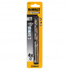 Свердло по металу DeWALT EXTREME INDUSTRIAL COBALT HSS-CO, діаметр 12.5 мм, загальна довжина 151 мм, робоча довжина 98 мм