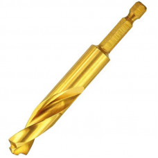 Свердло по металу DeWALT EXTREME IMPACT TITANIUM HSS-TIN, діаметр 12 мм, загальна довжина 101.5 мм, робоча довжина 70 мм