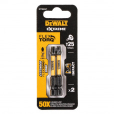 Набір біт DeWALT, ударні, IMPACT TORSION, Torx, T25, L = 57 мм, 2 од