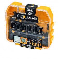 Набір біт DeWALT, Impact Torx T40, L = 25 мм, ToughCase, 25 біт