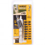 Набір біт DeWALT "IMPACT TORSION", ударні, Torx, Philips, Pozidriv, L = 25 мм - Ph2, Pz2, Т10, Т15, Т20, T25, Т30, шарнірний утримувач насадок, 10 од