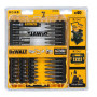 Набір біт DeWALT, EXTREME FlexTorq, Phillips, Pozidriv, Torx, L = 25 мм - Pz2, Pz3, Ph1, Ph2, Ph3, T10, T15, T20, T25, T30, Sl6, L = 50 мм - Pz1, Pz2, Ph1, Ph2, T10, T15, T20, T25, T30, 40 од, кейс