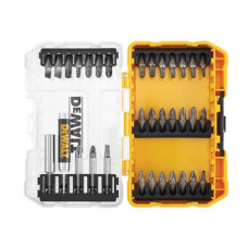 Набір біт DeWALT, EXTREME FlexTorq, Phillips, Pozidriv, Torx, Slotted, L = 25 мм -Pz1, Pz2, Pz3, Ph1, Ph2, Ph3, T10, T15, T20, T25, T30, T40, Sl5.5x1, Sl8, L = 50 мм -  Pz2, Ph2, T25, 25 од, кейс