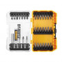 Набір біт DeWALT, EXTREME FlexTorq, Phillips, Pozidriv, Torx, Slotted, L = 25 мм -Pz1, Pz2, Pz3, Ph1, Ph2, Ph3, T10, T15, T20, T25, T30, T40, Sl5.5x1, Sl8, L = 50 мм - Pz2, Ph2, T25, 25 од, кейс