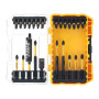Набір біт DeWALT "EXTREME FLEXTORQ", Phillips, Pozidriv, Torx, Slotted, L = 25 мм - Pz2, Pz3, T20, T25, T30, Sl6, L = 57 мм - Pz2, Pz3, Ph2, L = 85 мм - Ph2, Pz2, T20, 25 од, кейс