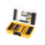 Набір біт DeWALT "EXTREME FLEXTORQ", Phillips, Pozidriv, Torx, L = 25 мм - Pz1, Pz2, Pz3, Ph1, Ph2, Ph3, T20, T25, T25 securityx 1, Sl4-6, L = 57 мм - Pz1, Pz2, Pz3, Ph2, T20, T25, L = 85 мм - Ph2, Pz2, 37 од, кейс