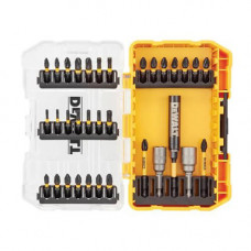 Набір біт DeWALT, EXTREME FlexTorq, Phillips, Pozidriv, Torx, Pz1, Pz2, Pz3, Ph1, Ph2, Ph3, T10, T15, T20, T25, T30, Pz2, Ph2, L = 25 мм, 33 од, кейс