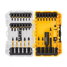 Набір біт DeWALT "EXTREME FLEXTORQ", Torx, Philips, Pozidriv, L = 85 мм -T20, L = 57 мм - Pz2 , Ph2 , T10, T20, T25 , T30 , L = 25 мм - Pz1, Pz2 , Pz3, Ph2, T15, T20, T25, T30 , 32 од, кейс