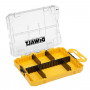 Футляр для біт системи TSTAK Tough Case М DeWALT з футляром 25 мм х 25 шт,роздільники — 6 од, касета для біт 7 х 25 мм - 2 од, касета для біт 7 х 57 мм - 2 од
