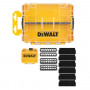 Футляр для біт системи TSTAK Tough Case М DeWALT з футляром 25 мм х 25 шт,роздільники — 6 од, касета для біт 7 х 25 мм - 2 од, касета для біт 7 х 57 мм - 2 од