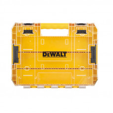 Футляр для біт системи TSTAK Tough Case L DeWALT з футляром 25 мм х 25 од - 3 од, касета для біт 7 х 25 мм - 3 од, касета для біт 7 х 57 - 4 од, роздільники - 6 од