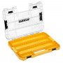 Футляр для біт системи TSTAK Tough Case L DeWALT з футляром 25 мм х 25 од - 3 од, касета для біт 7 х 25 мм - 3 од, касета для біт 7 х 57 - 4 од, роздільники - 6 од