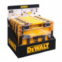 Футляр для біт системи TSTAK Tough Case L DeWALT з футляром 25 мм х 25 од - 3 од, касета для біт 7 х 25 мм - 3 од, касета для біт 7 х 57 - 4 од, роздільники - 6 од
