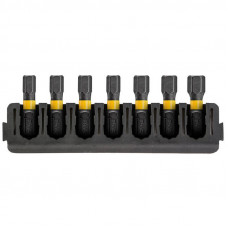 Касета з бітами DeWALT FlexTorq, L = 25 мм, H3, H4 - 3 од, H5 - 2 од, H6