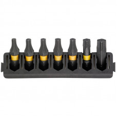 Касета з бітами DeWALT FlexTorq, L = 25 мм, біти Т15, Т20 - 2 од, Т25 - 2 од, Т30, Т40