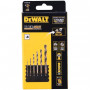 Касета зі свердлами по металу DeWALT, Black & Gold, d = 2, 3, 4, 5, 6, 8 мм, 7 од