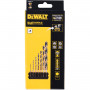 Касета зі свердлами по металу DeWalt, Black & Gold, d = 2, 3, 4, 5, 6, 8, 10 мм, 1/4 дюйма, 8 од