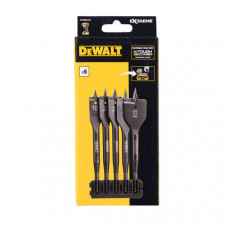 Касета з перовими свердлами DeWALT, EXTREME IMPACT по дереву, 6 од, L = 152 мм, d = 18, 20, 22, 25, 32 мм, 1/4 дюйма