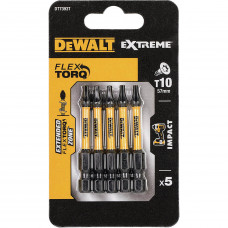 Набір біт DeWALT, ударні, IMPACT TORSION, Torx, Т10, L = 57 мм, 5 од