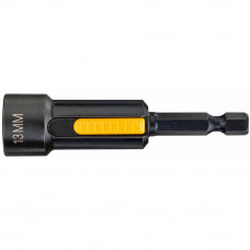 Головка торцева магнітна "EXTREME" DeWALT 1/4" х 13 мм, шестигранна з рухомим магнітом всередині